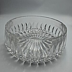 Vintage Centerpiece Crystal‎ Gorham Full Lead Crystal Bowl Germany Discontinued